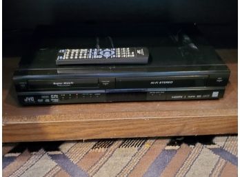 JVC DR-MV80B DVD RecorderVCR Combo With Remote
