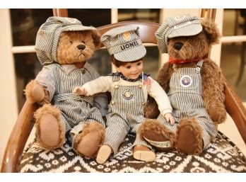 Lionel Stuffed Teddy Bears