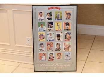 Legends Of Baseball Poster Framed 23 X 35