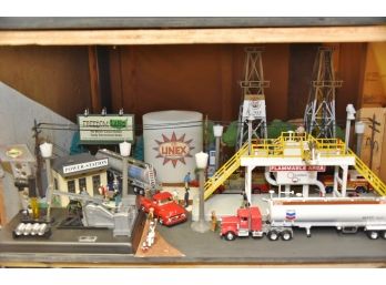 Power Station And Chevron O Scale Lionel Model Lot 6
