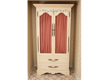 French Provincial Armoire Cabinet