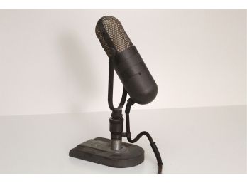 Vintage RCA Microphone With Stand
