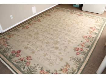 Large Hand Knotted Rug 141 X 100