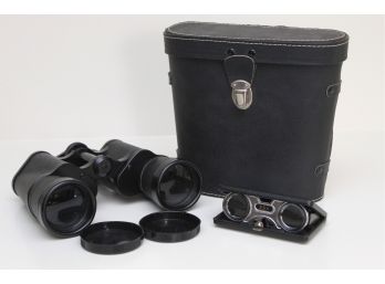 Vintage Mason Binoculars Including Pockette Instafocus