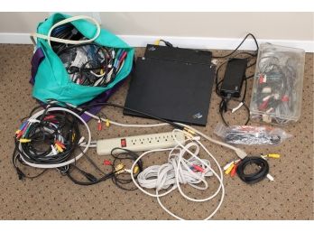 ThinkPad Including Large Assortment Of Wires