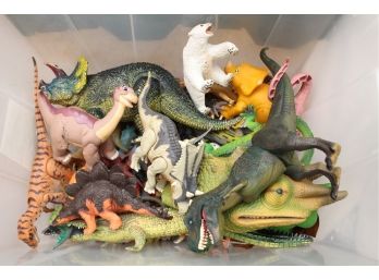Collection Of Dinosaur Toys