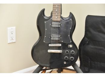 Epiphone Electric Guitar With Gig Bag And Stand
