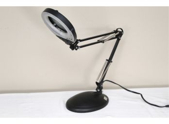 Adjustable Magnifying Desk Lamp