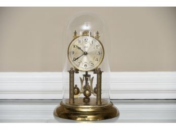 Glass Domed Clock - Made In Germany