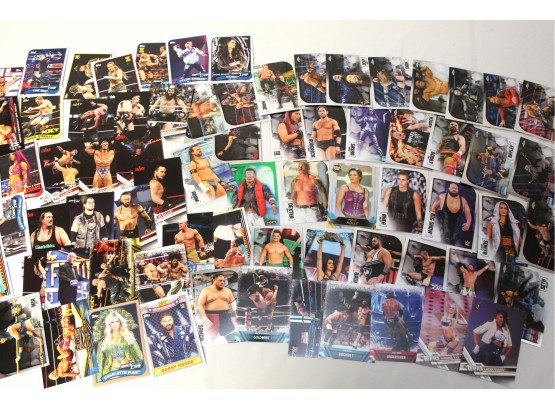 WWE Card Collection Including Topps Chrome