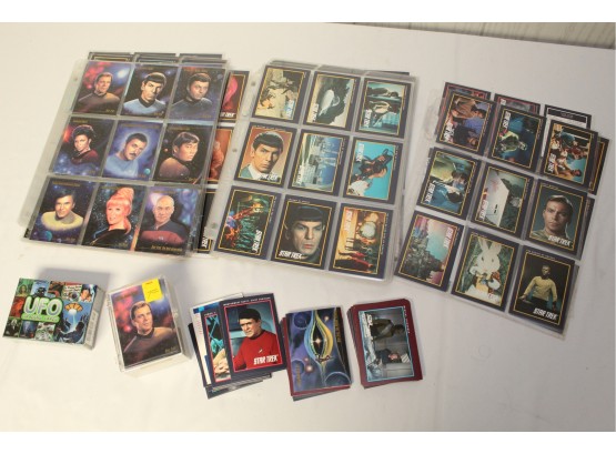 Large Collection Of Star Trek Cards
