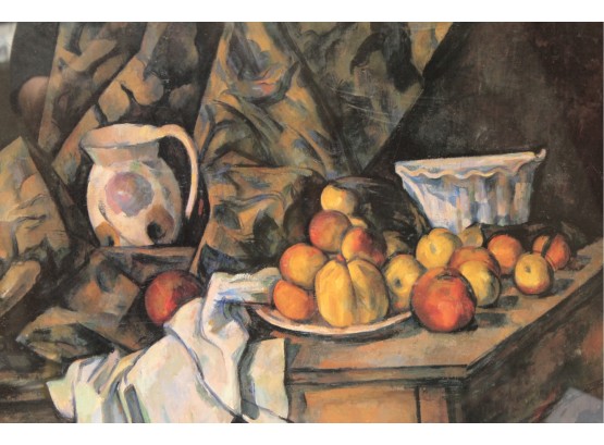 Large Still Life With Apples 43.5 X 34