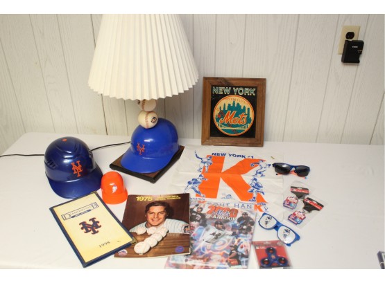 New York Mets Fan Collectibles Lot
