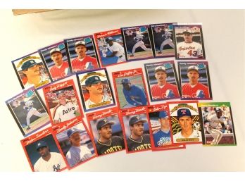 1989 & 1990 Donruss Baseball Cards With Stars And Rookies