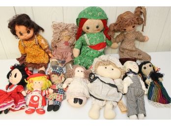 Vintage Handmade Doll Collection