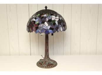 Tiffany Style Table Lamp 25' Tall (see Details)