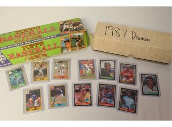 1987 Baseball Cards Loaded With Rookie Stars, Including Bonds, McGwire, Bo Jackson, Barry Larkin & More