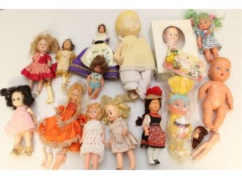 Vintage Foreign And Baby Dolls