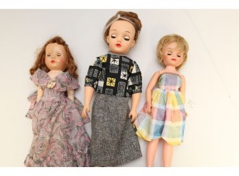 Vintage Doll Trio