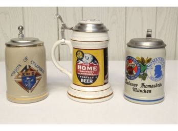 Knights Of Columbus, ABA, St. Thomas Beer Steins