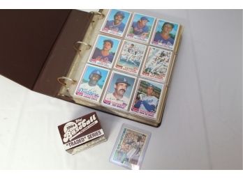 Topps Traded Cards 1982 - 1987 Binder Collection (See Details)