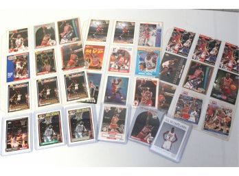 Michael Jordan Basketball Card Collection Includes Topps, Upper Deck, Fleer, NBA Hoops