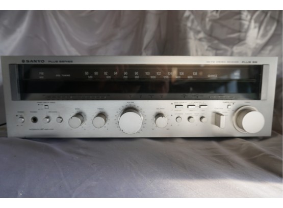 Sanyo Plus Series AM-FM Stereo Receiver Plus 55 (Tested And Works)