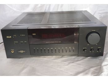 KLH Audio Systems AM-FM Stereo Receiver Model R 3000 (tested And Works)