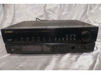 Optimus STA-3190 Digital Synthesized AM-FM Stereo Receiver Professional Series (tested And Works)