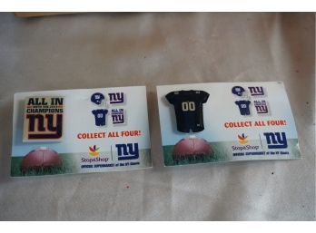 Large Group Of New York Giants Pins