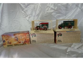 Trio Of Matchbox Models Of Yesteryear Great Beers Of The World Series 1929 'fullers' And 1920 'Moosehead' -1