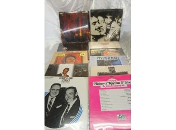 Collection Of Records New In Plastic Including ABBA, Johnny Mathis, And Grand Funk Railroad -3