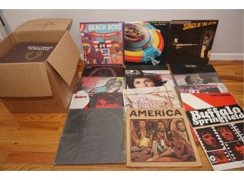 Enormous Collection Of Classic Rock Records Including Beach Boys, Quiet Riot, ACDC, Pat Benetar And U2 -4