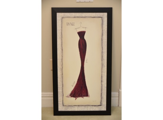 Divine Silhouette By Emily Adams Matted And Framed
