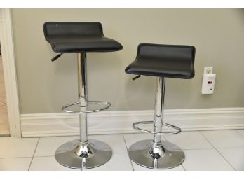 Pair Of Adjustable Stools 15 X 15 X 34.5' Max Height