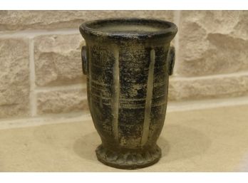 Decorative Pottery Footed Vase