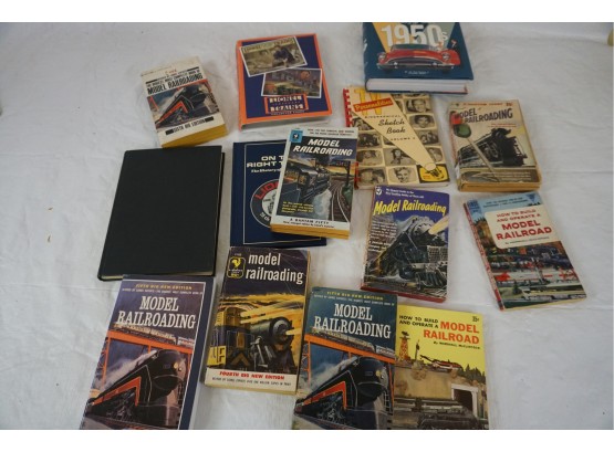 Collection Of Vintage Model Railroading Books