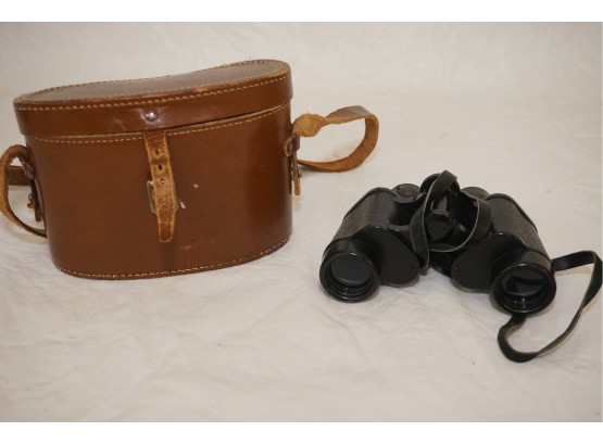 Pair Of Karl Heizon Binoculars With Vintage Travel Case