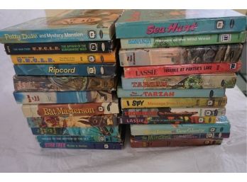 Large Collection Of Vintage Hardcover Books Including Adventure And Children-3