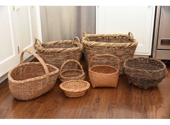 Lovely Collection Of Woven Baskets