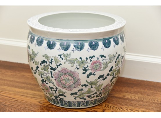 Large Glazed Flowerpot