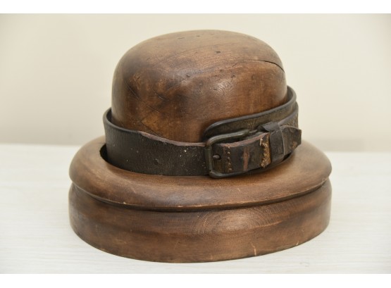 Antique Wooden Hat Mold Lot 9