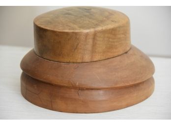 Antique Wooden Hat Mold Lot 10