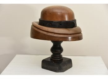 Antique Wooden Hat Mold Lot 11