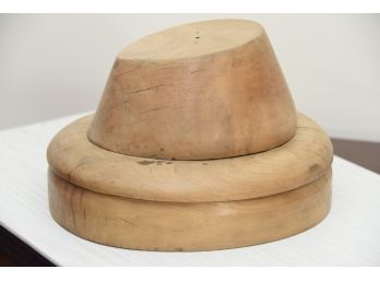 Antique Wooden Hat Mold Lot 1