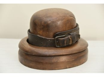 Antique Wooden Hat Mold Lot 9