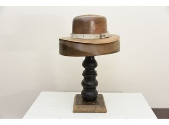Antique Wooden Hat Mold Lot 12