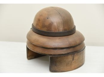 Antique Wooden Hat Mold Lot 8