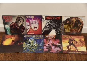 Record Lot 1 Including Iron Maiden And More