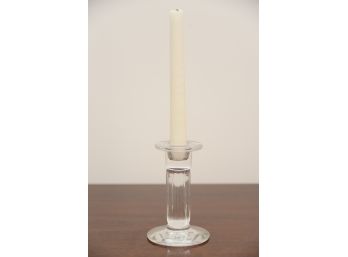 A Lone Crystal Candlestick